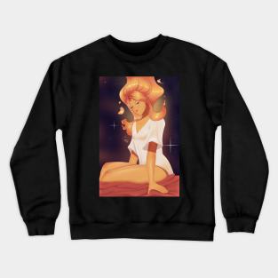 Flame Princess Crewneck Sweatshirt